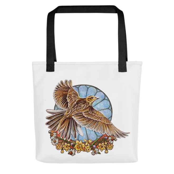 Skylark Badge Tote Bag