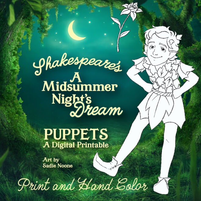Shakespeare's A Midsummer Night's Dream Puppets